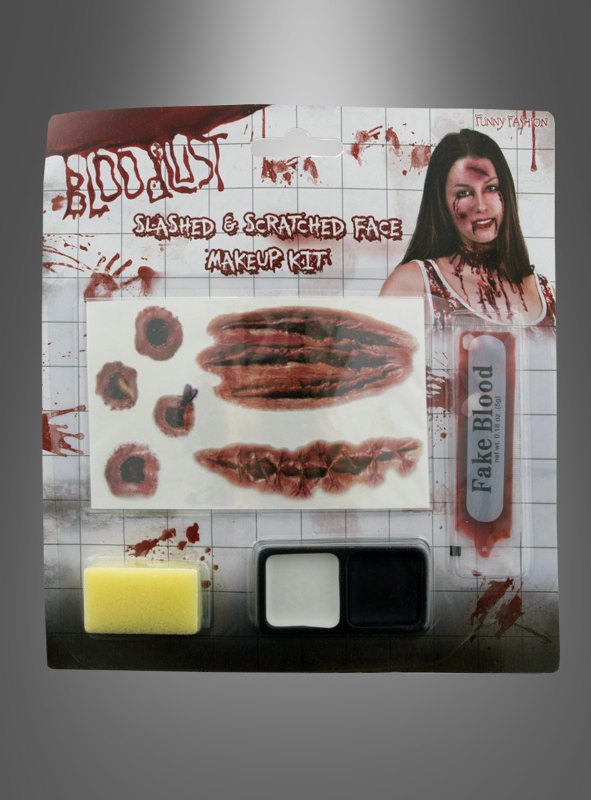 Slashed Face Makeup kit