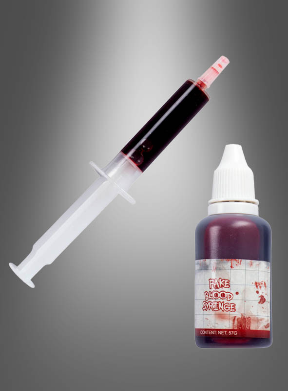Fake Blood with Syringe