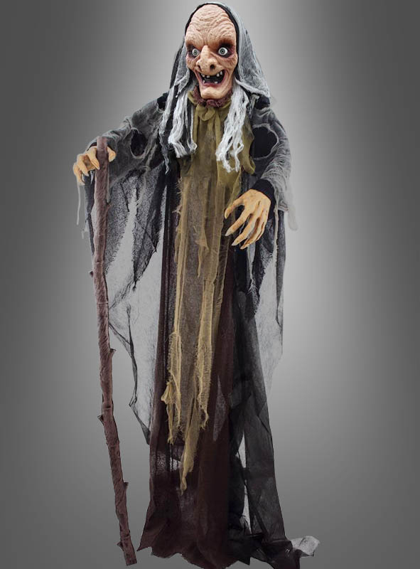 Life-size Witch with Light, Motion and Sound