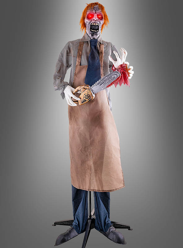Awesome Chainsaw Killer animated 165cm