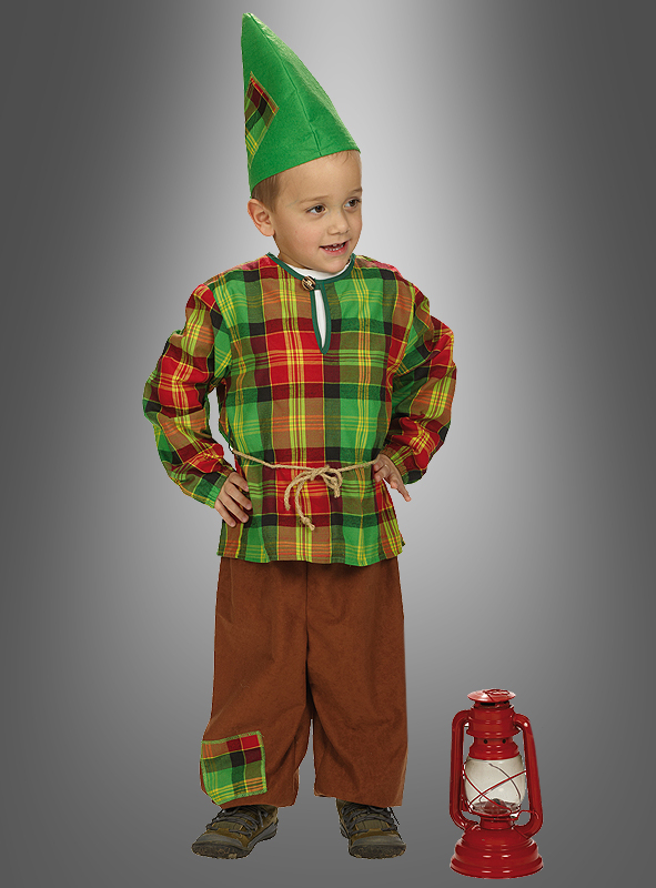 Gnome Children Costume