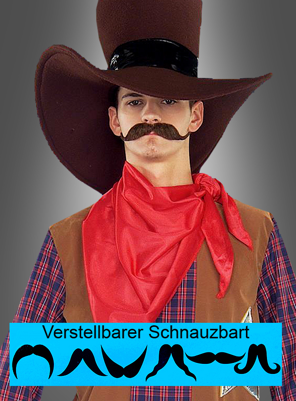 Adjustable Moustache black