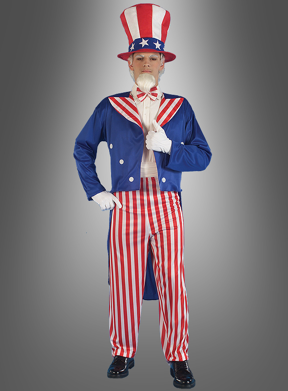 SMI Herren Kostüm amerikanischer Präsident Karneval Fasching 