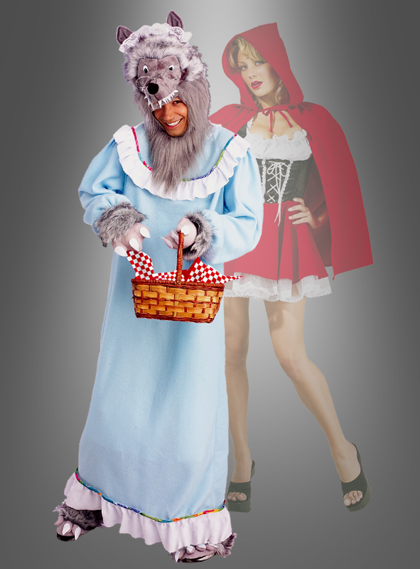 Rotkaeppchen oma wolf kostuem