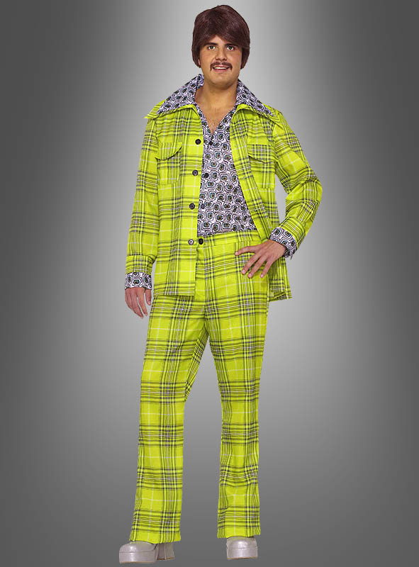 70s Leisure Suit Plaid