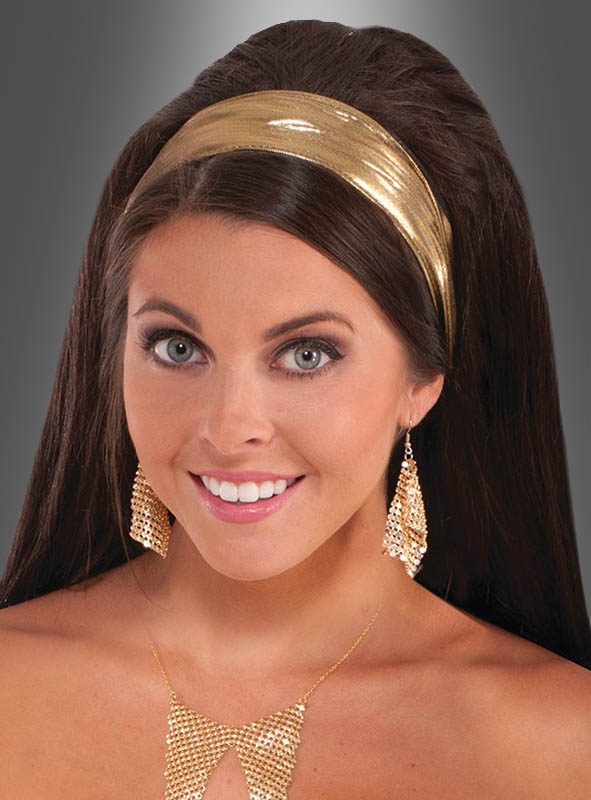 Disco Headband Gold