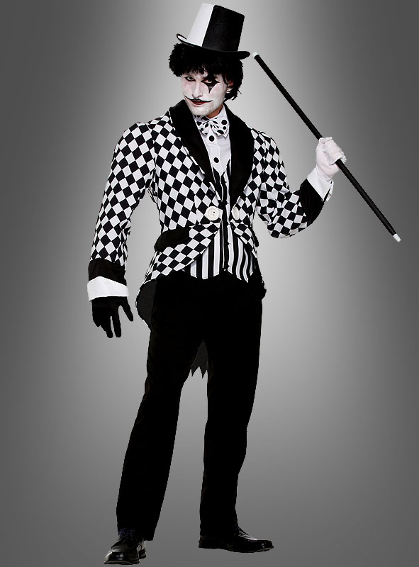 Pierrot Costume for Men buyable at » Kostümpalast.de