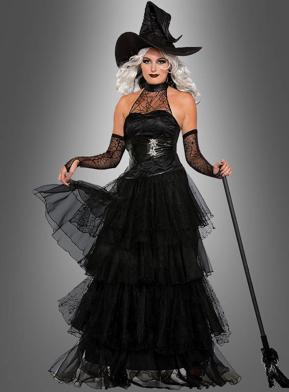 Halloween Kostüm Zubehör Hexenbesen braun 101cm als Hexe verkleiden Smi