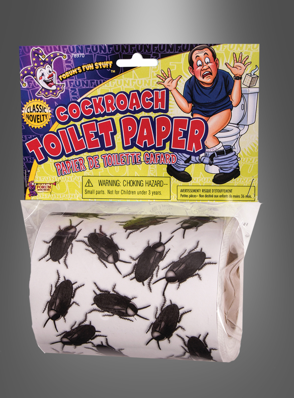 Kakerlaken Toilettenpapier