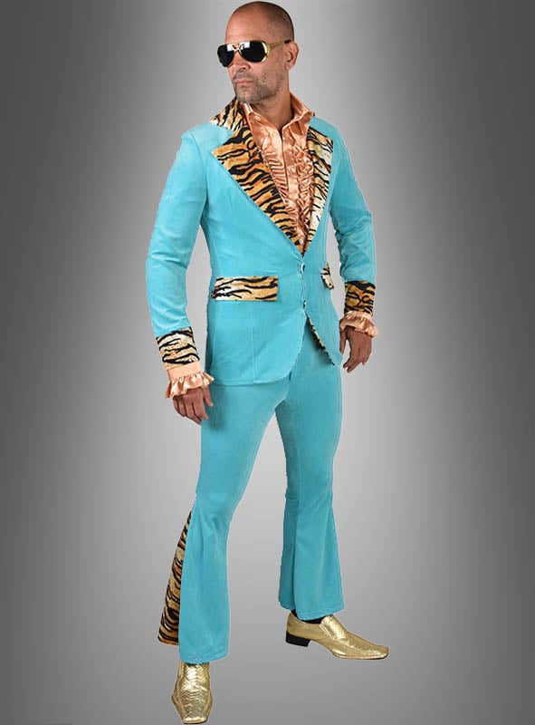 Pimp Suit Nicky turquoise blue washable