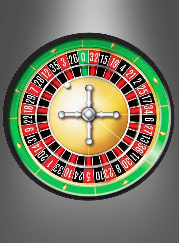 Casino Roulette Rad Pappteller 8 Stück