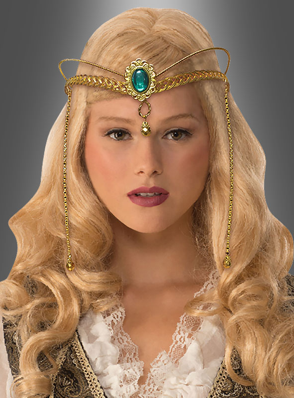 Goldenes Fantasy Diadem