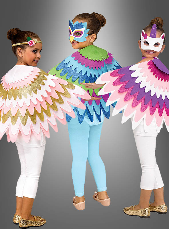 Glitter Capelet Wings for Children