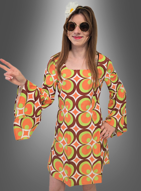70s retro dress washable