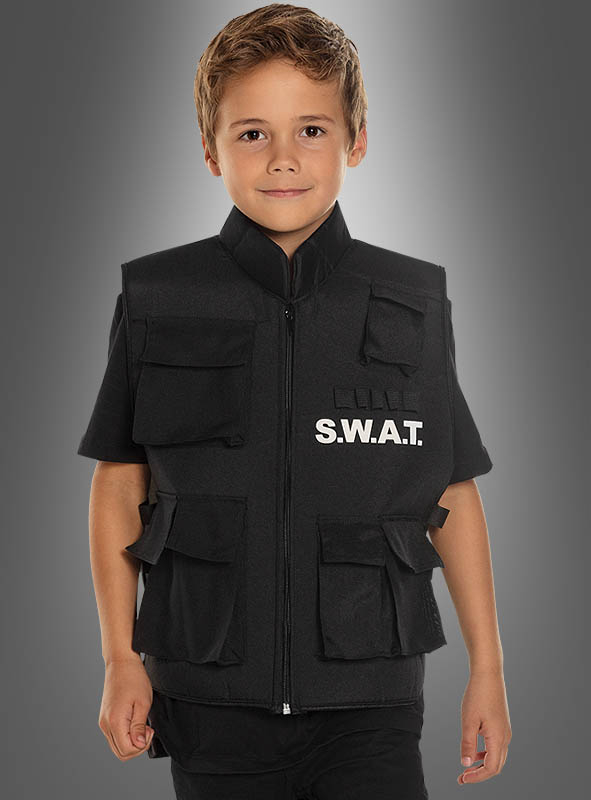 SWAT Weste Kostüm Kinder bei Kostümpalast.de kaufen