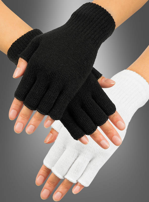 Strickhandschuhe Handschuhe Schwarz Accessoires Handschuhe Fingerhandschuhe 