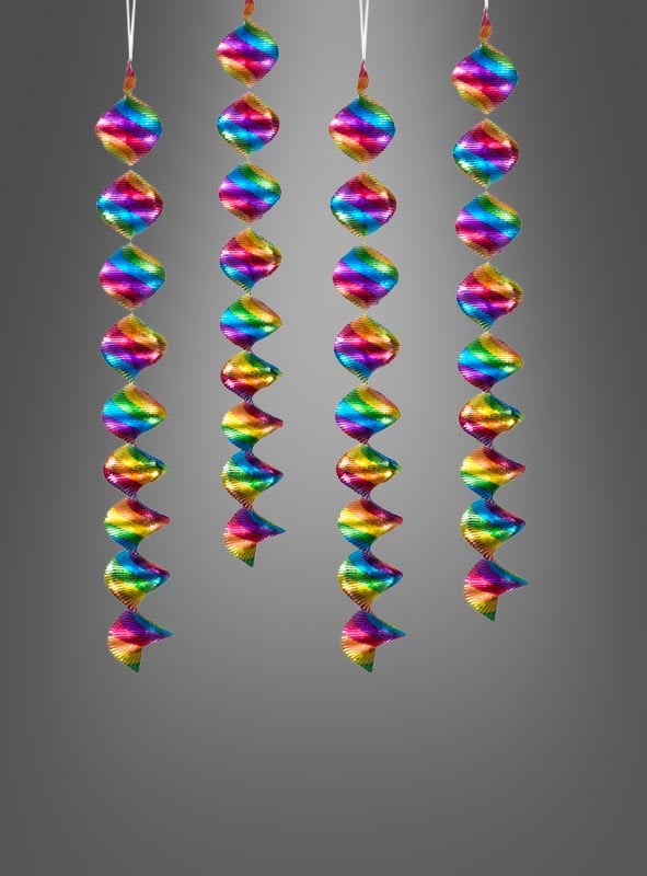 Metalic Spirals Party Decoration