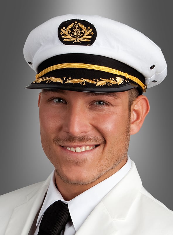 Marine Admiralsmütze Kapitän Mütze Captain Hut Kapitänsmütze Kostüm Dg
