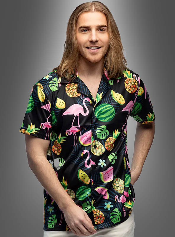Hawaiian Shirt Flamingo Men