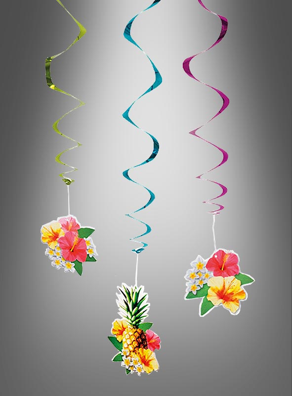 Deco swirls summer party 3 pcs.