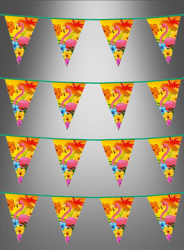 Summer party pennant chain 6 m