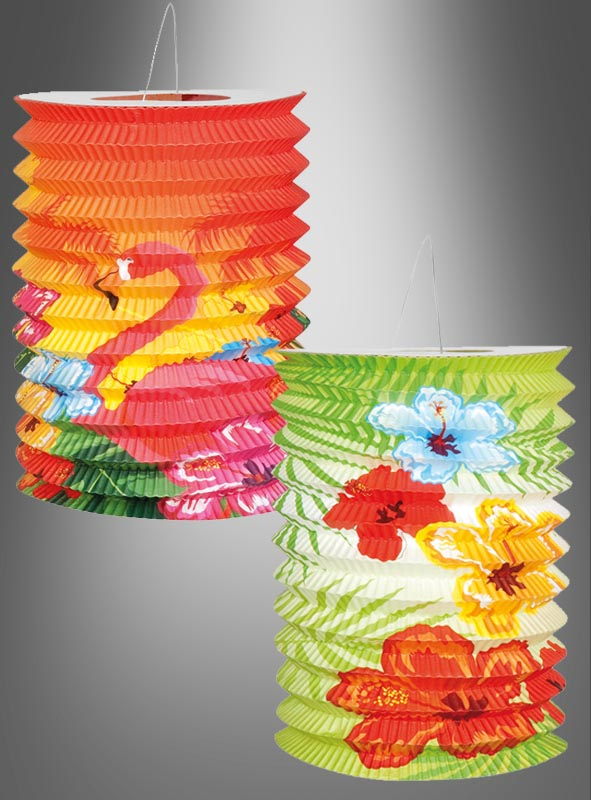 Paper lanterns summer decoration 2 pcs