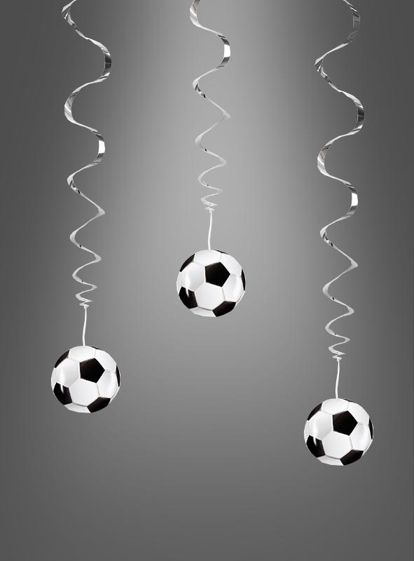 Decoration spirals soccer