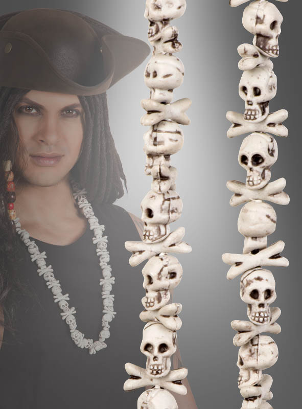 Necklace Skull Bones