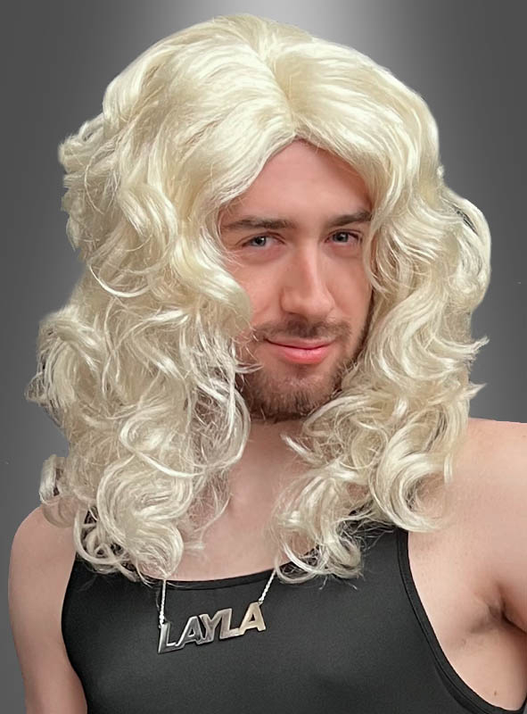 Layla Wig blonde and curly