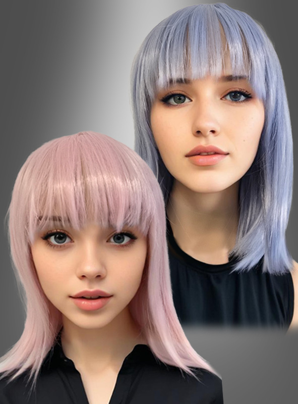 Lola Wig Pageboy Cut Copper light blue
