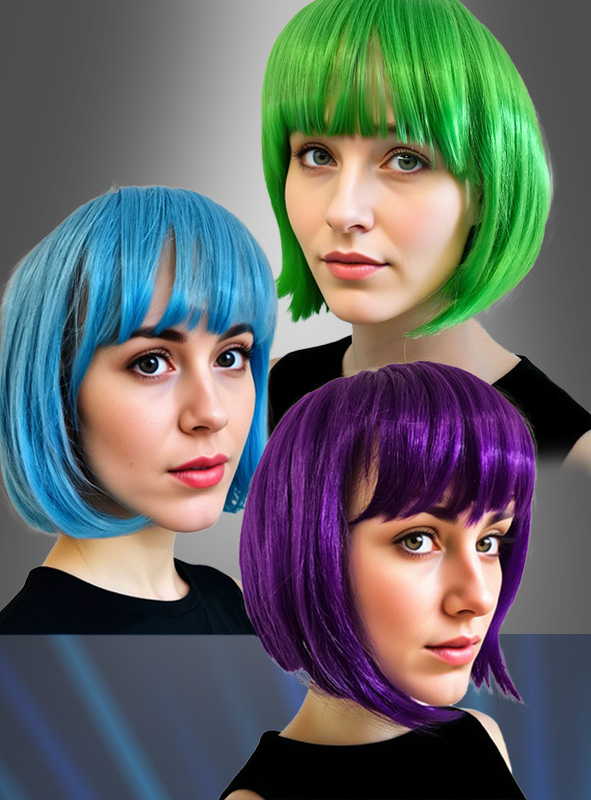 Fluo Neon Wig Helene