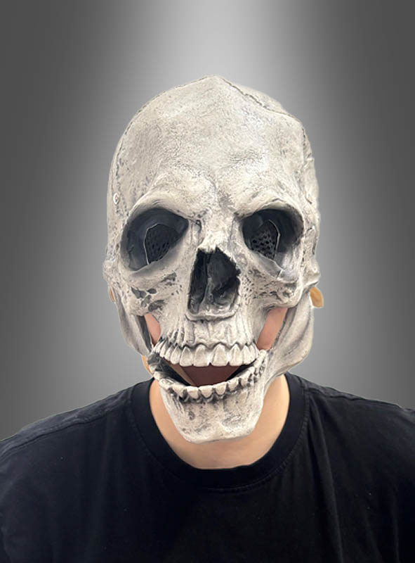 Skelett Maske mit beweglichem Kiefer
