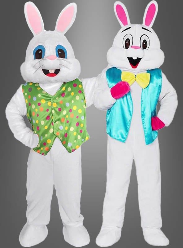 White Easter bunny