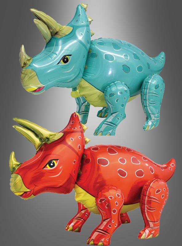 Ballon Dinosaure Triceratops Marron – Boutique Dinosaure