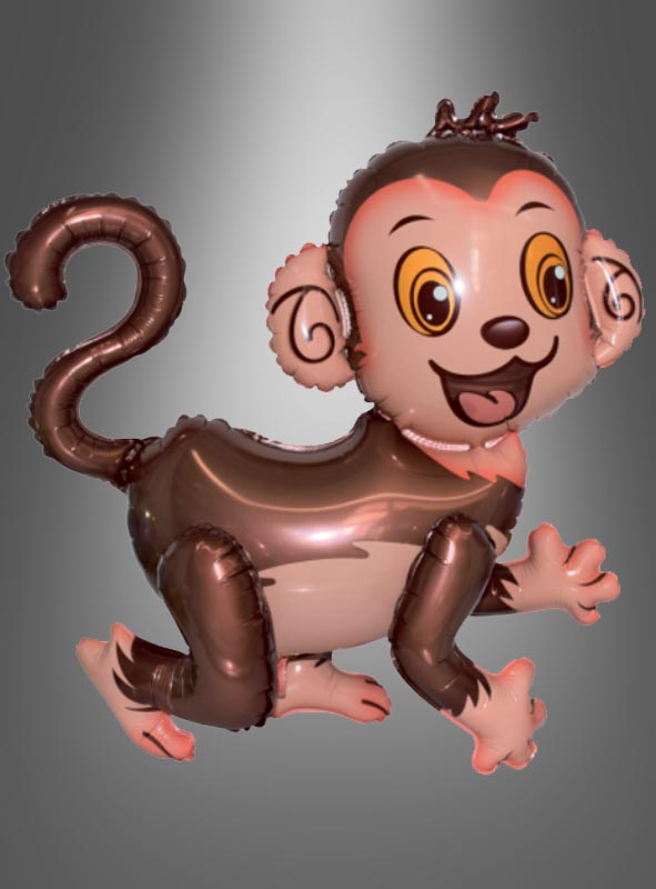 Funny Party Balloon Monkey 54x50cm
