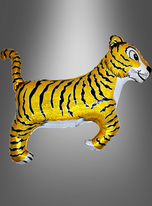 Tiger Folienballon Partydeko 90x72cm