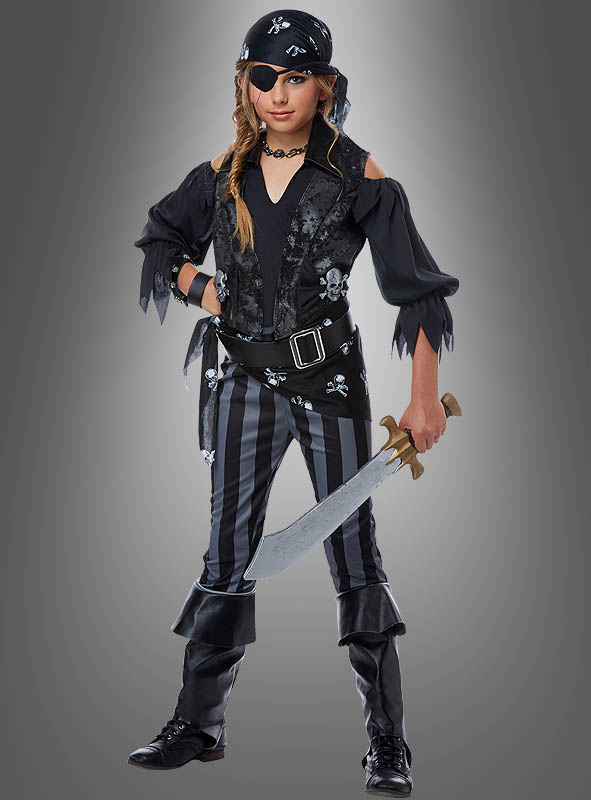 Pirate Girl Skull Costume