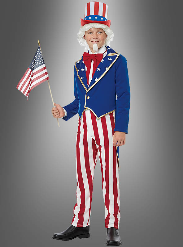 Uncle Sam Kostüm für Kinder