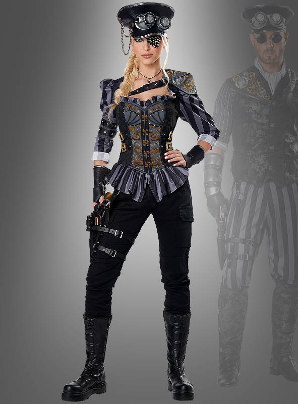 Steampunk Captain Costume for Women » Kostümpalast.de