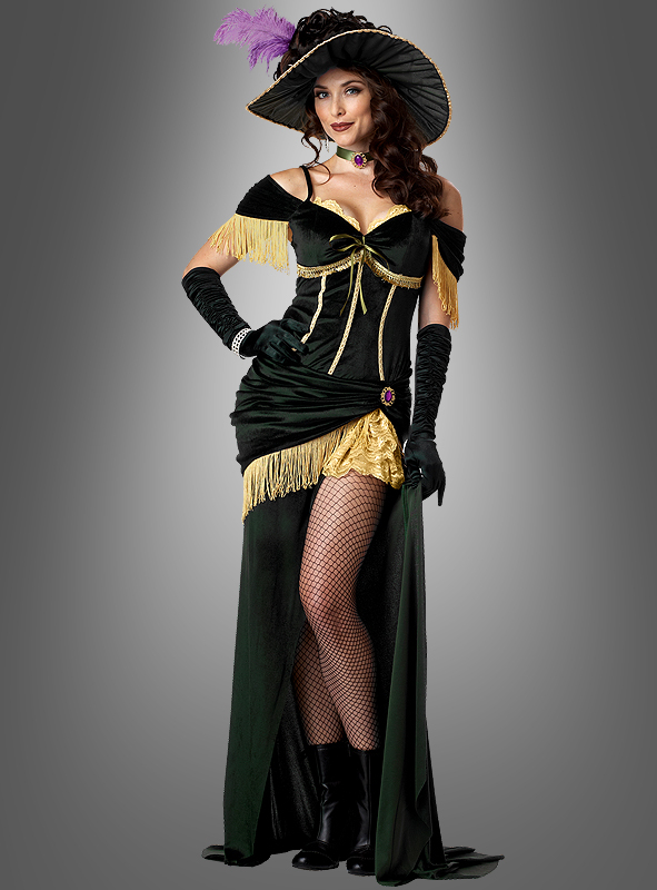 Damen Kostüm Saloon Girl Steampunk Karneval Fasching WIL 