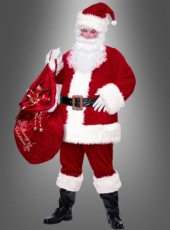 OppoSuits Gangstaclaus Anzug mit Krawatte Weichnachten Weihnachtsmann