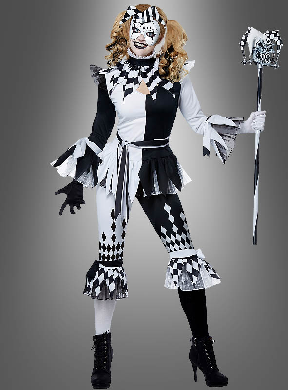 Harlekin Clown Fur Damen Bei Kostumpalast De