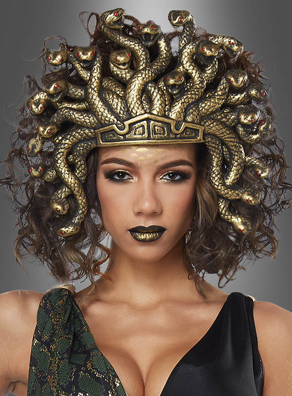 Medusa Schlangen Kopfschmuck von Leg Avenue Kostümzubehör Tiara Krone Kopfbügel 
