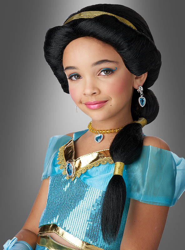 Orient wig kids for fairy tale parties buy at Kostuempalast