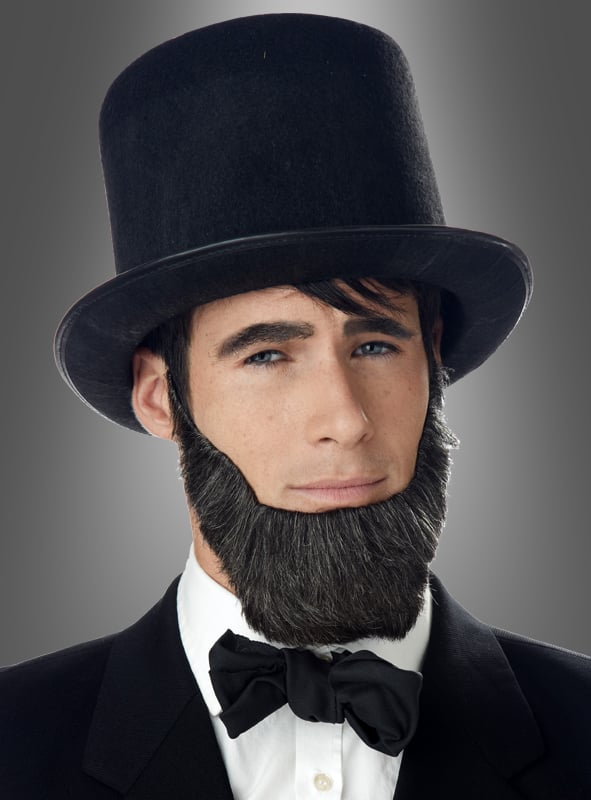 Abraham Lincoln Bart Kostumaccessoire Prasident
