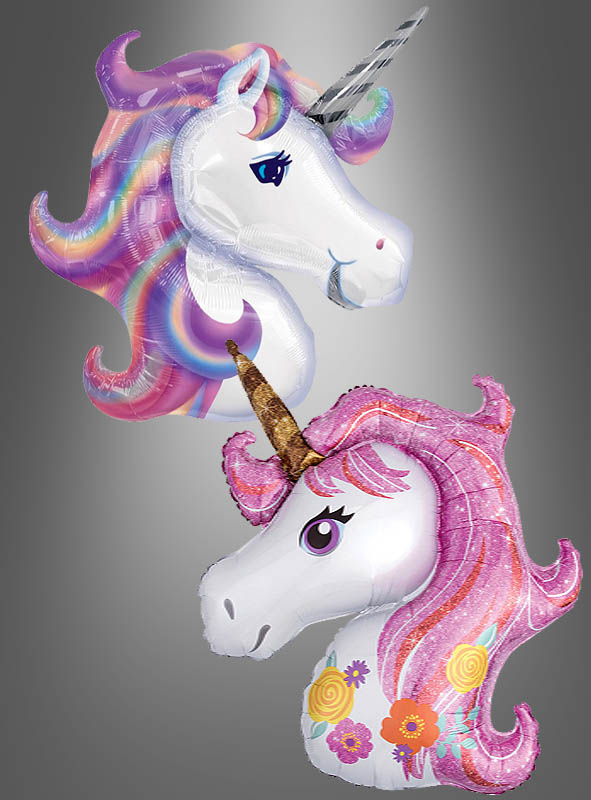 SuperShape Einhorn Folienballon 83x73cm