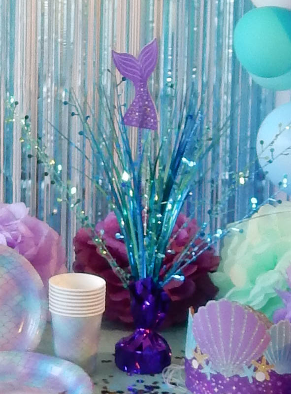 Mermaid Wishes Table Centrepiece 45 cm
