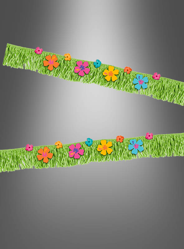 Fringe Banner Hibiscus Hawaii Party 178cm