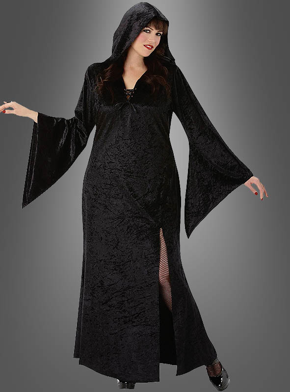 Schwarzes langes Kleid kaufen bei » Kostümpalast