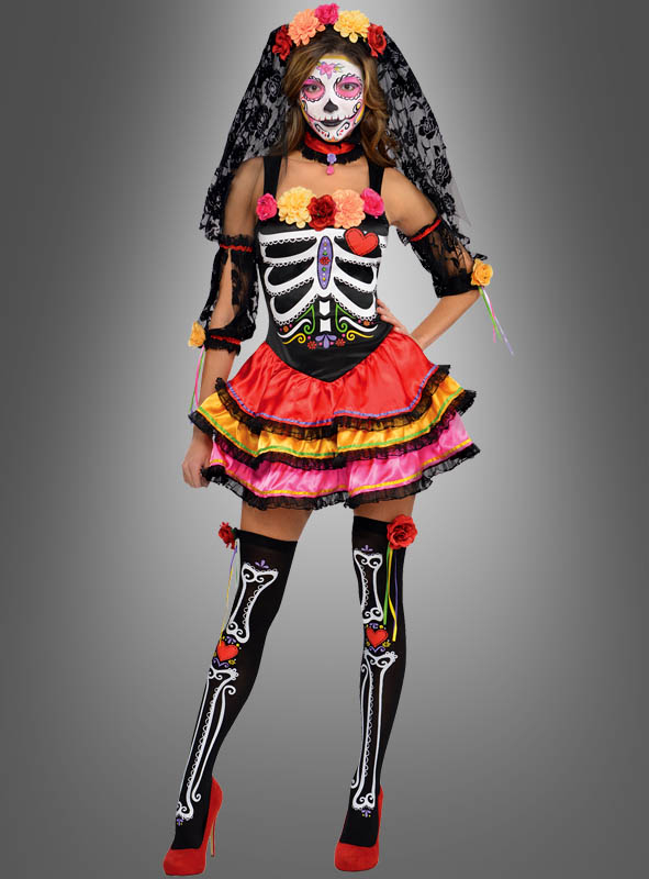day of the dead senorita costume